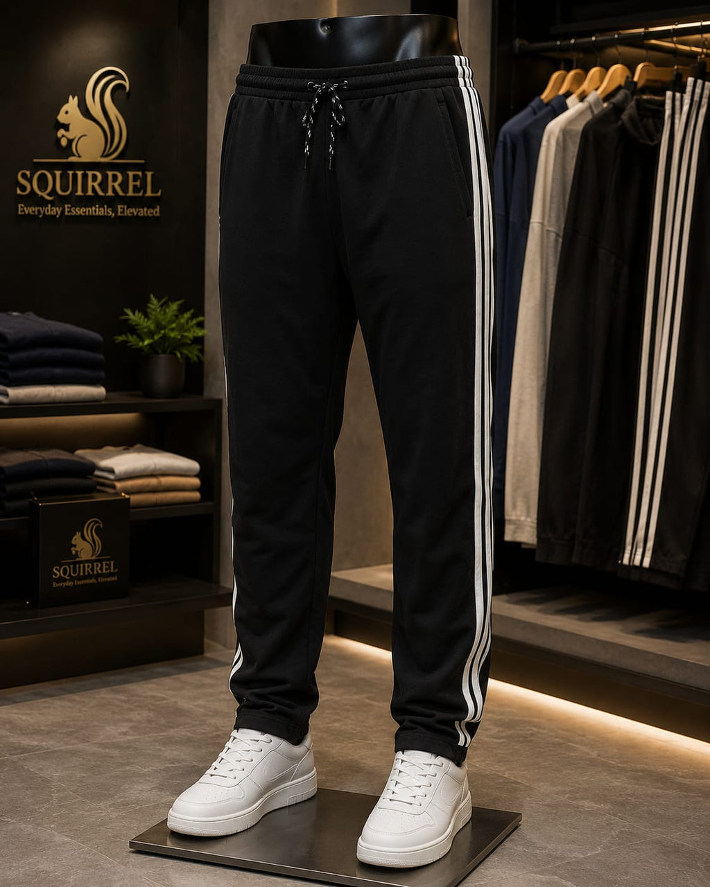Heritage Cotton Track Pant For Men And Kids