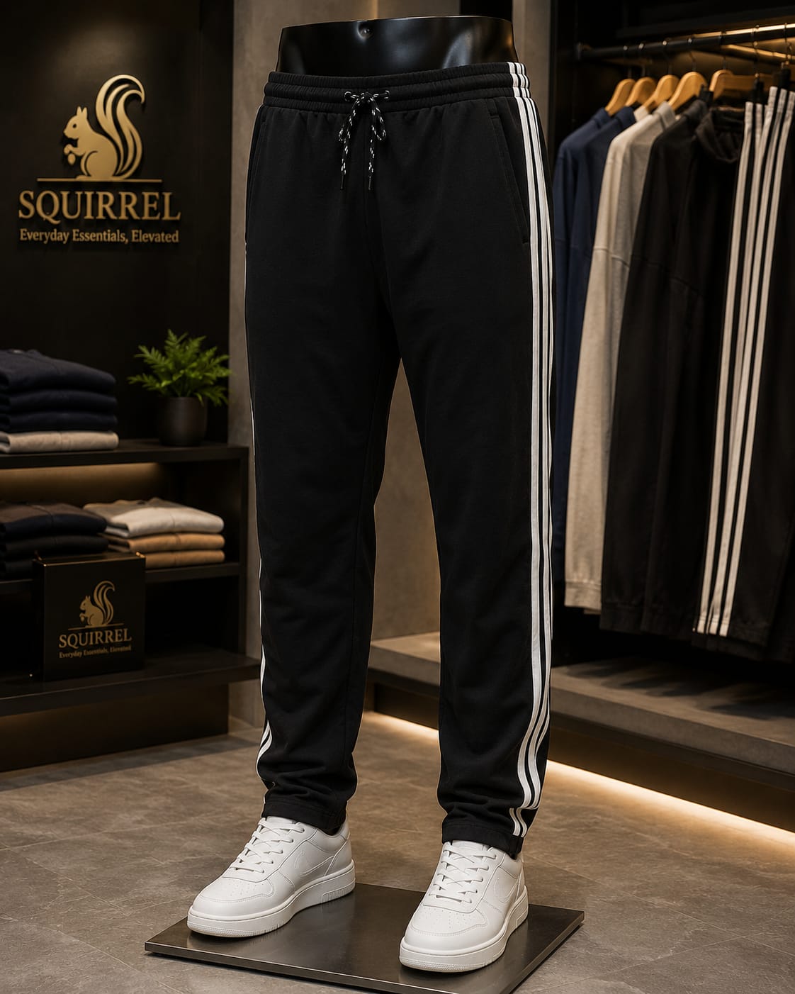 Heritage Cotton Track Pant For Men And Kids