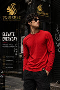Classic Fit Red Colour Premium Tee