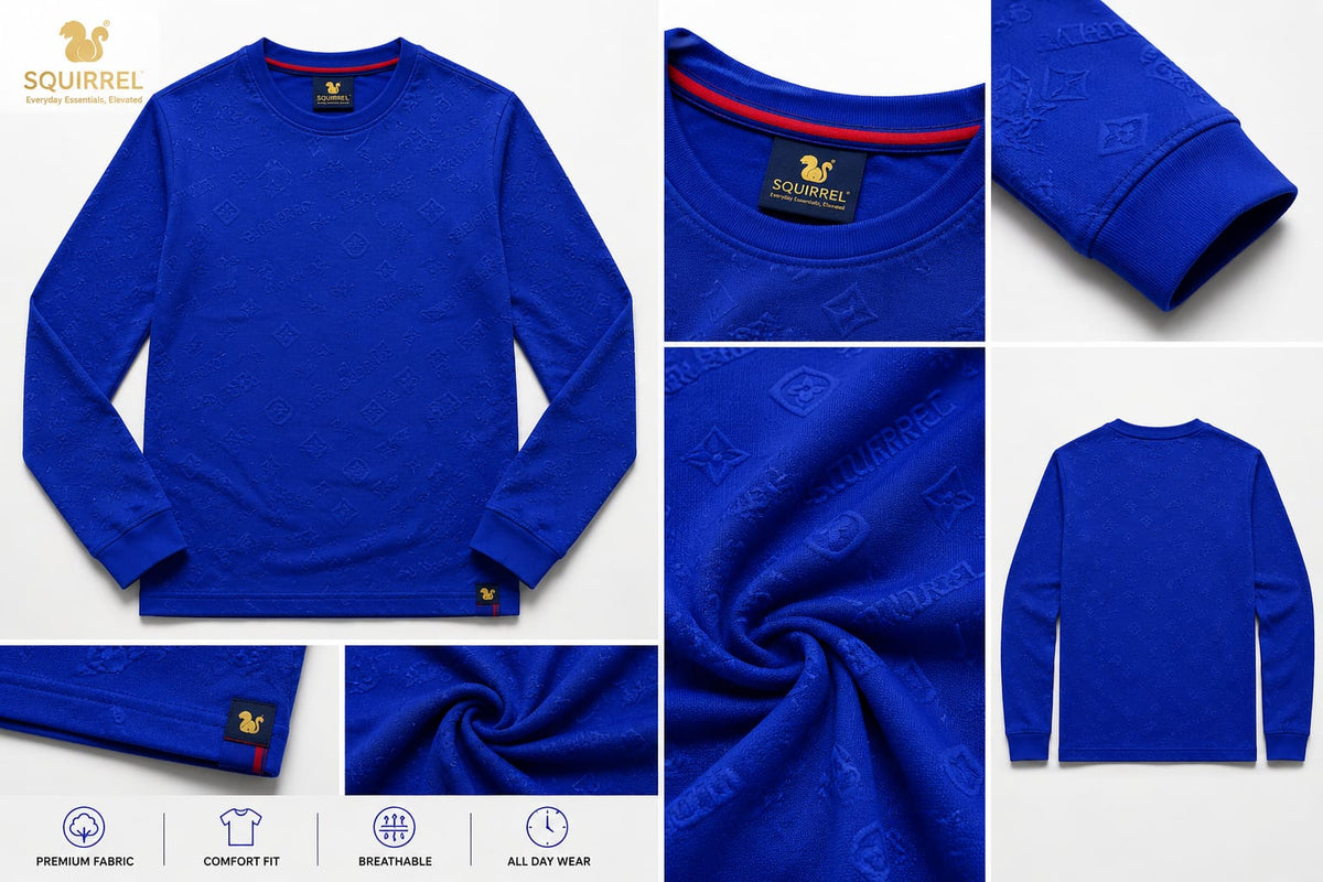 SQUIRREL Elite Comfort Blue Tee