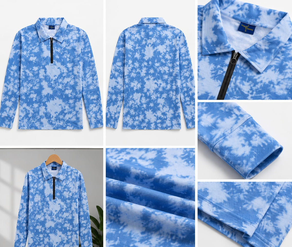 Essential Drop Blue T-Shirt For Men And Kids