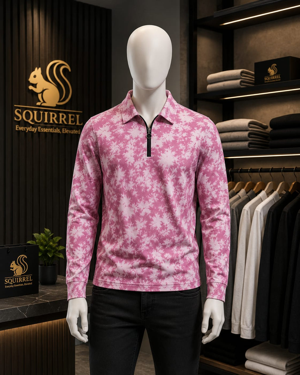 Prime Essential  Pink T-Shirt For Men And Kids