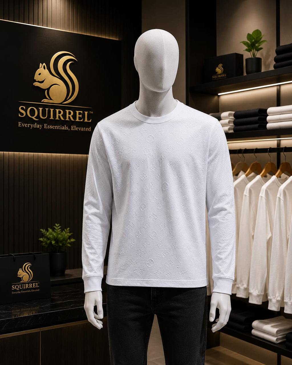 Premium Essential  White T-Shirt