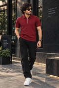 Everyday Core Red Colour Tee For Men And Kids