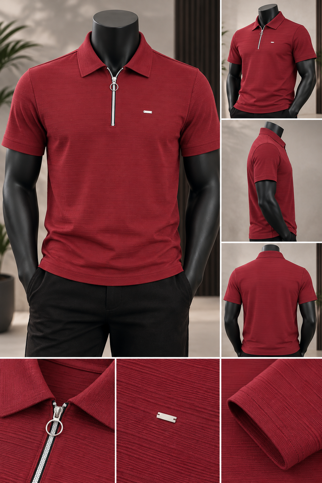 Everyday Core Red Colour Tee For Men And Kids