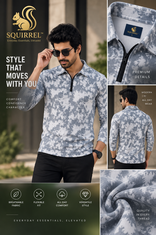 Classic Everyday  Grey Colour T-Shirt