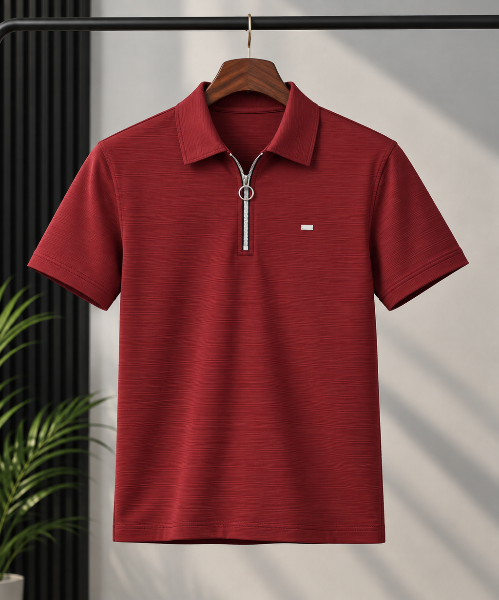Everyday Core Red Colour Tee For Men And Kids