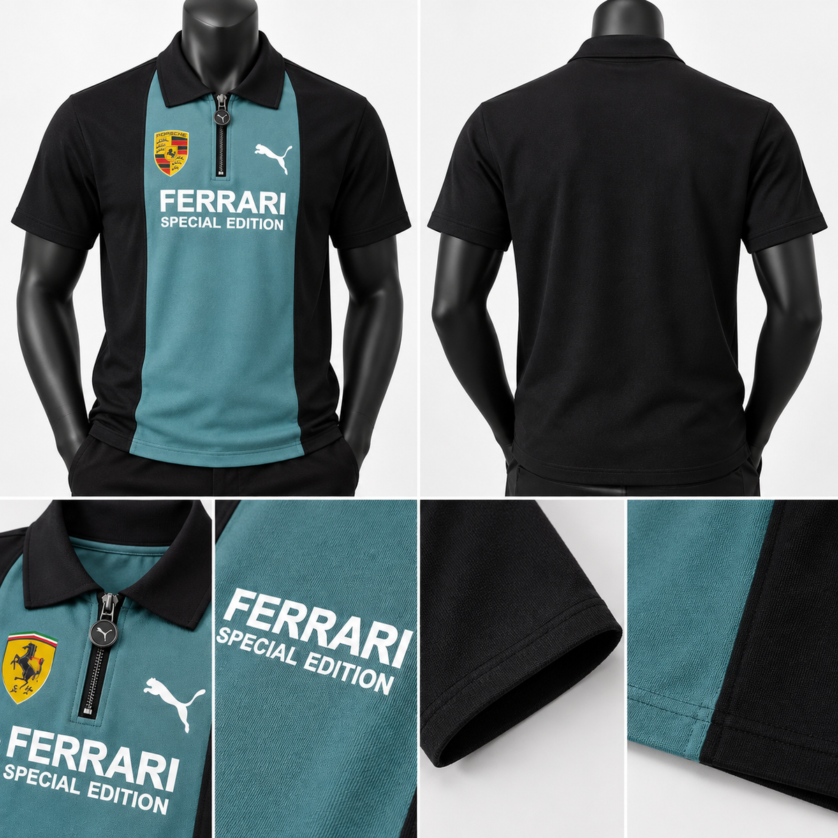 Royal Core Ferrari Designed  Tee For Men And Kids
