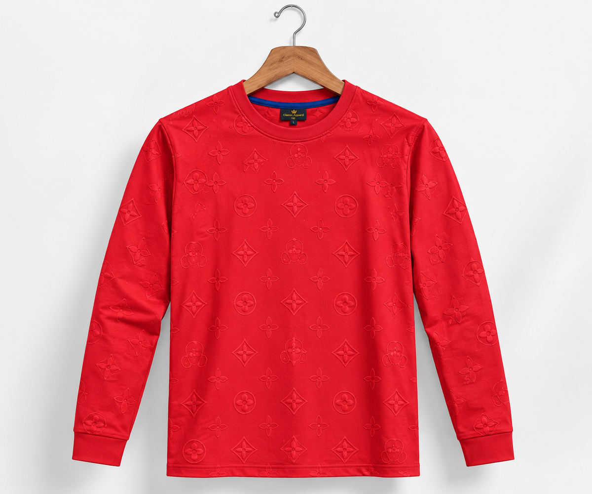 Classic Fit Red Colour Premium Tee