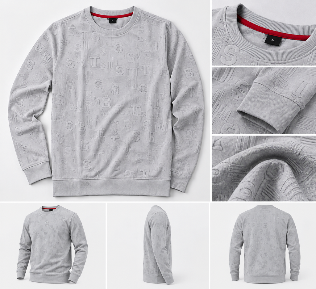 Refined Comfort Silver T-Shirt For Men And Kids