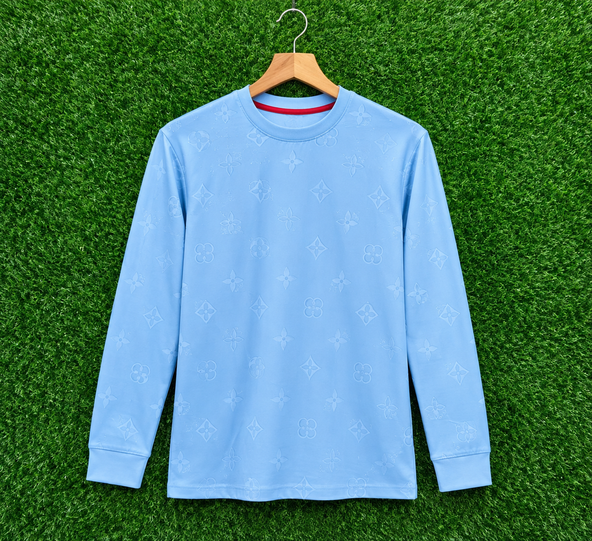 Daily Luxe Light Blue T-Shirt For Men And Kids