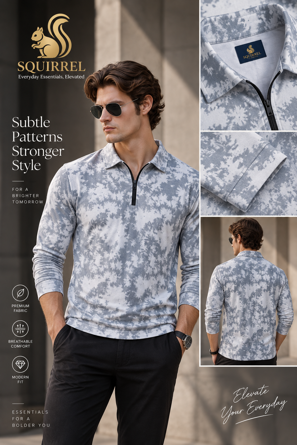 Classic Everyday  Grey Colour T-Shirt